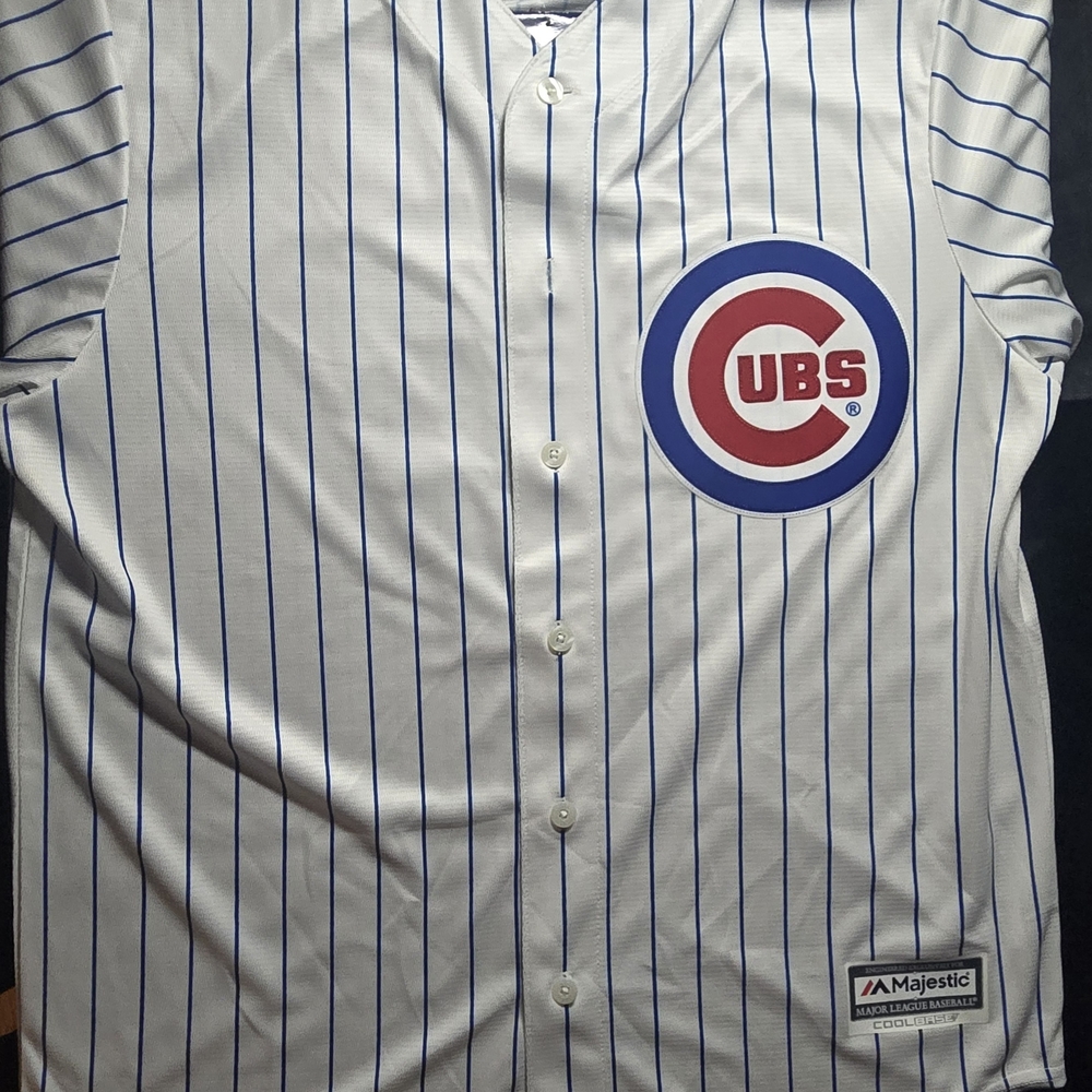 MLB Chicago Cubs Kris Bryant #17 Majestic Genuine Merchandise Men's Jersey Large